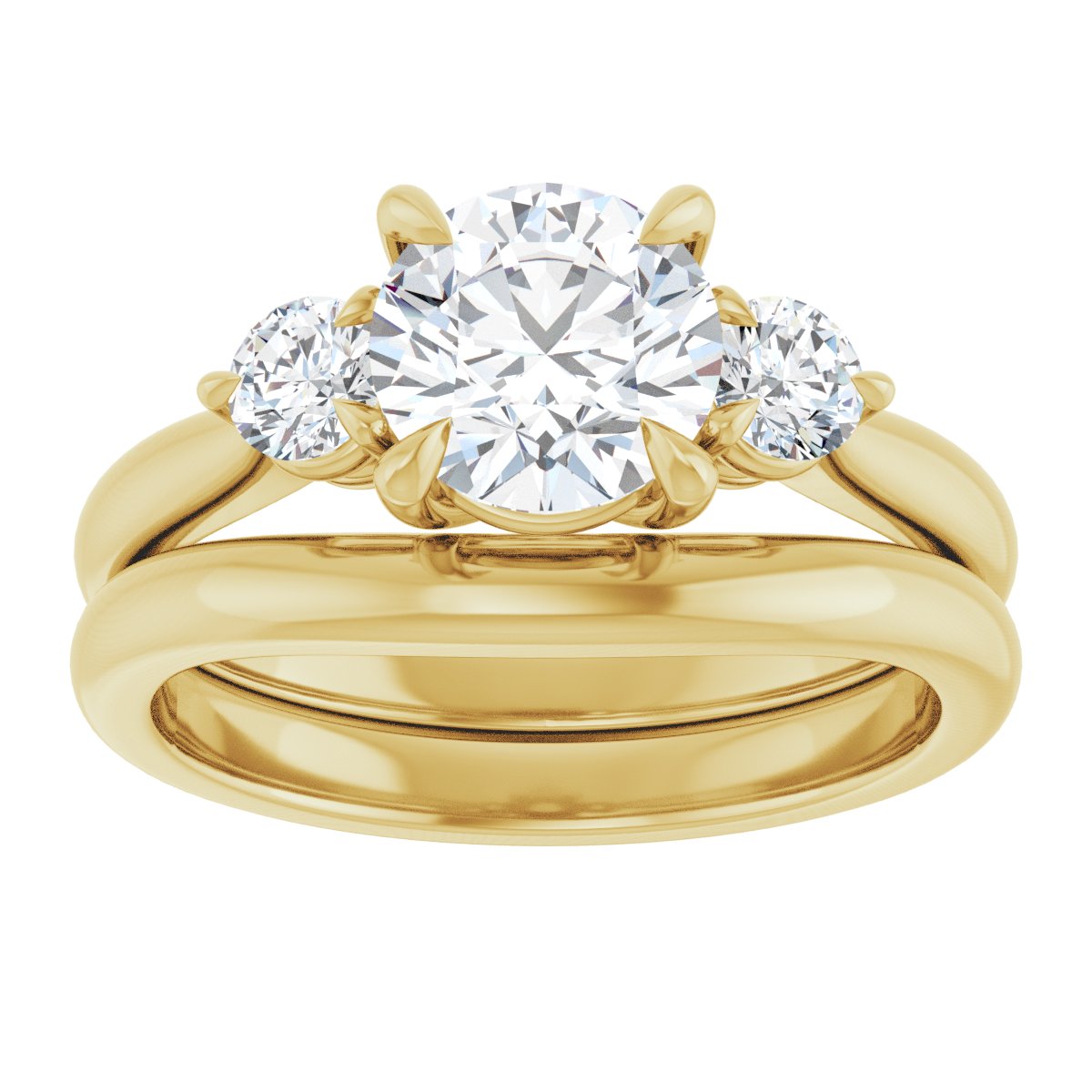 Three-Stone Engagement Ring