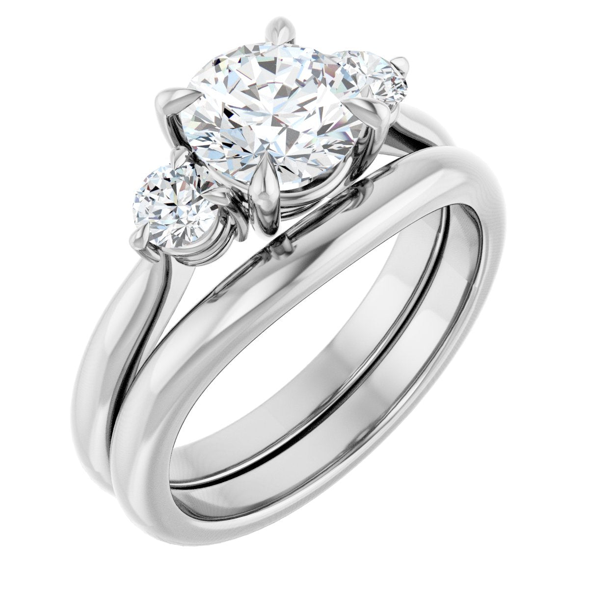 Three-Stone Engagement Ring