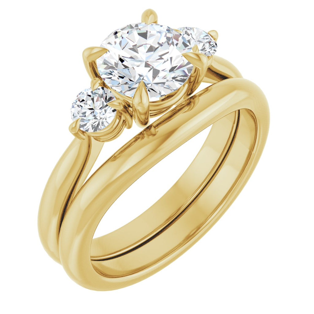 Three-Stone Engagement Ring
