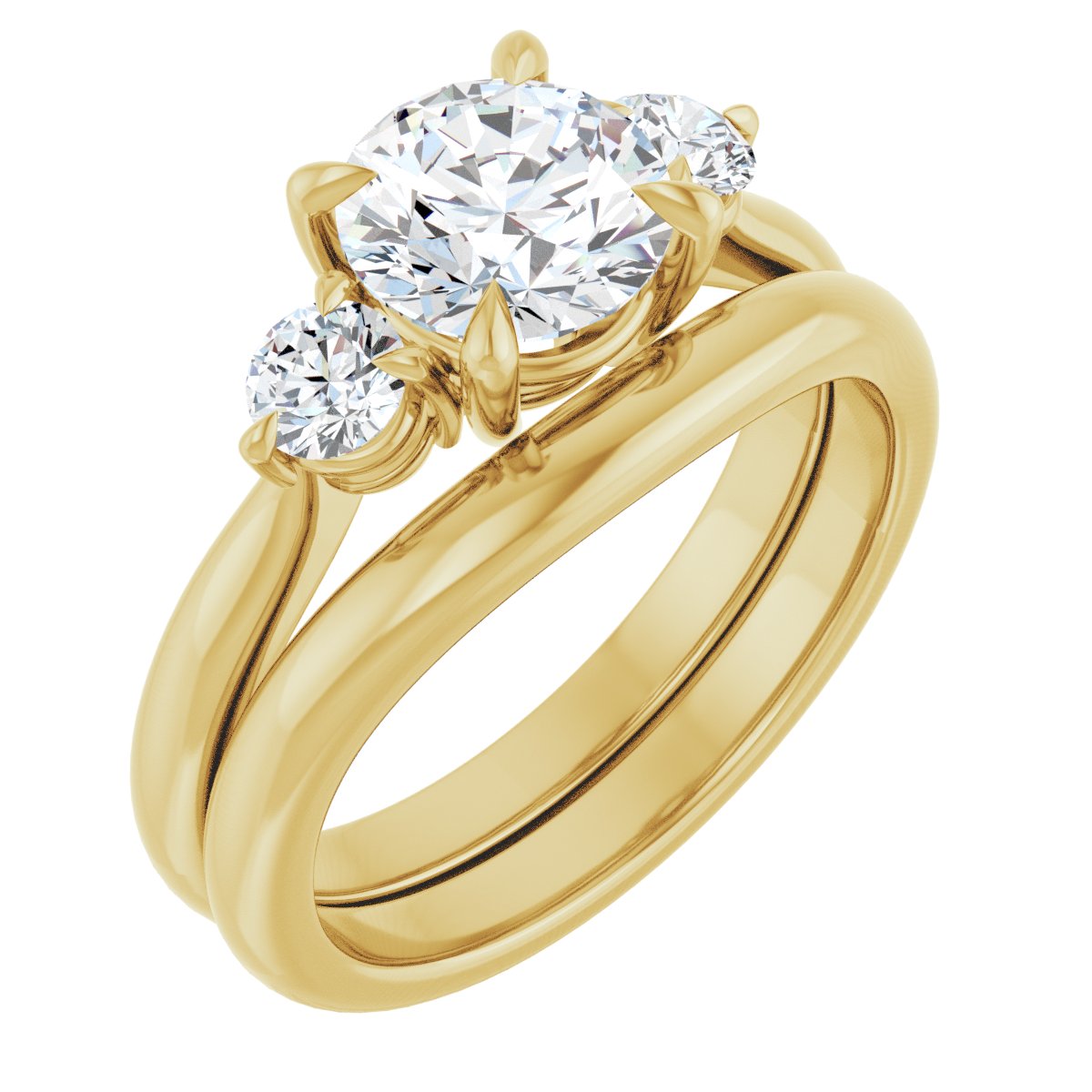 Three-Stone Engagement Ring