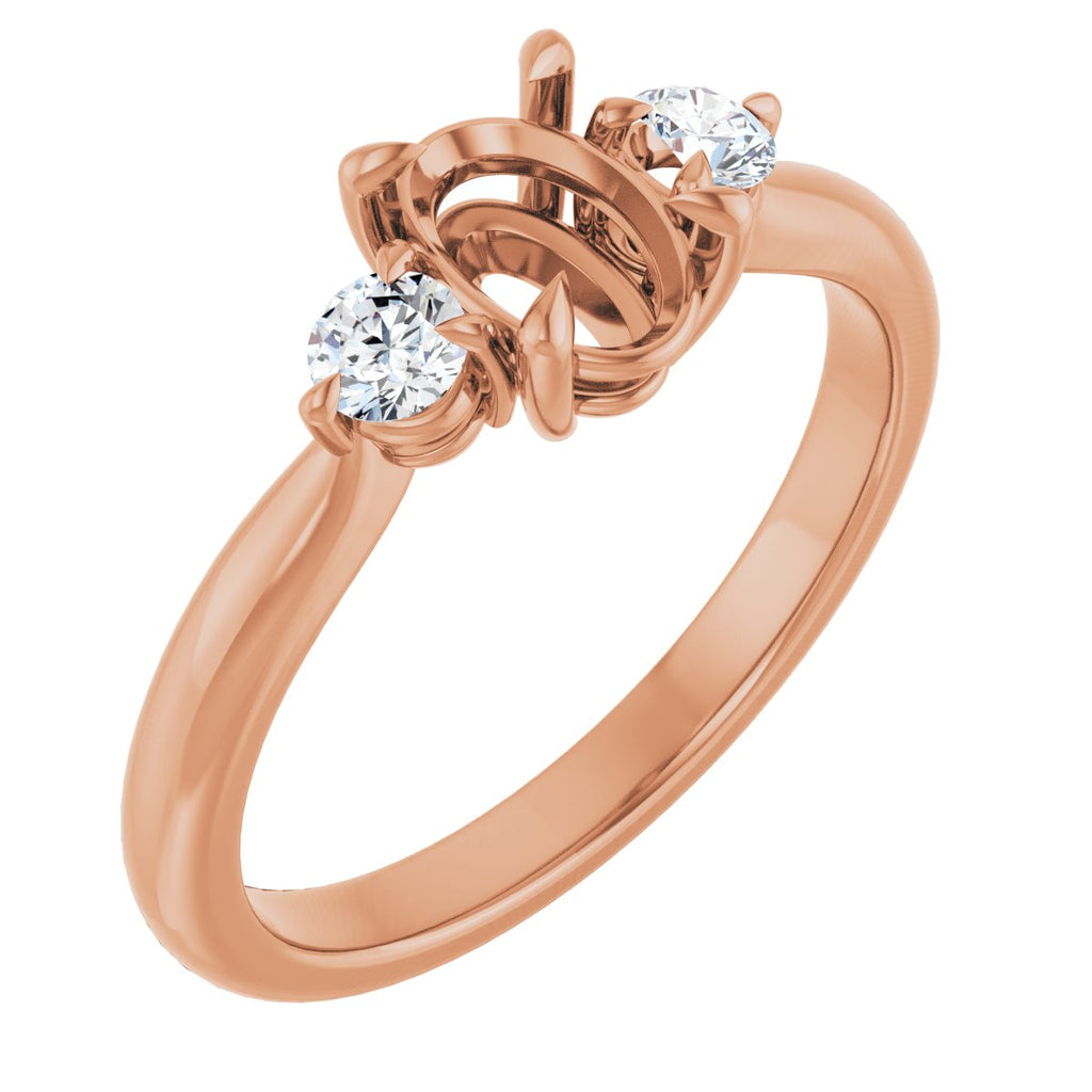 Three-Stone Engagement Ring