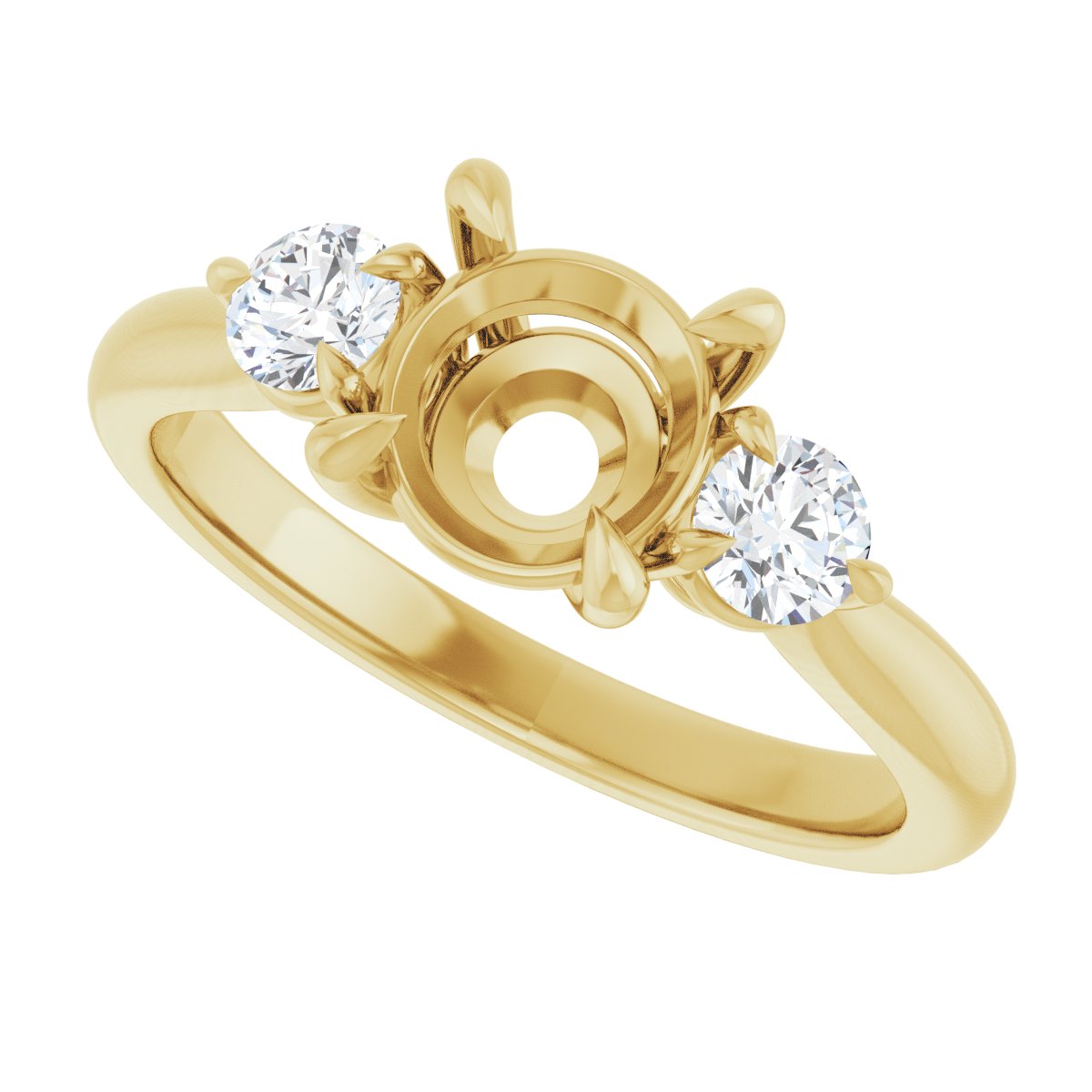 Three-Stone Engagement Ring