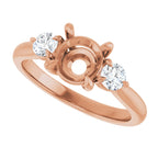 Three-Stone Engagement Ring