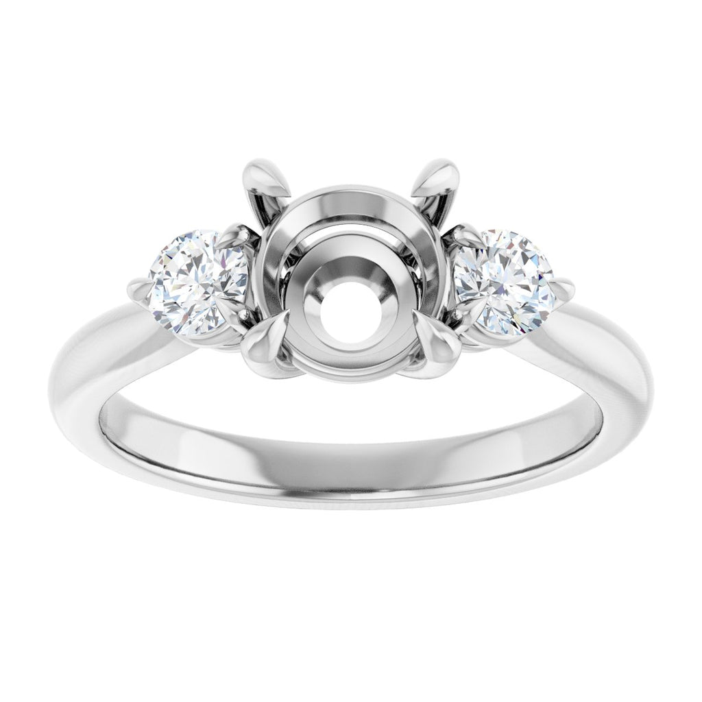 Three-Stone Engagement Ring