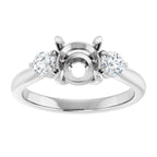 Three-Stone Engagement Ring