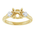 Three-Stone Engagement Ring