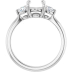 Three-Stone Engagement Ring