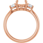 Three-Stone Engagement Ring