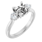 Three-Stone Engagement Ring