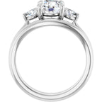 Three-Stone Engagement Ring