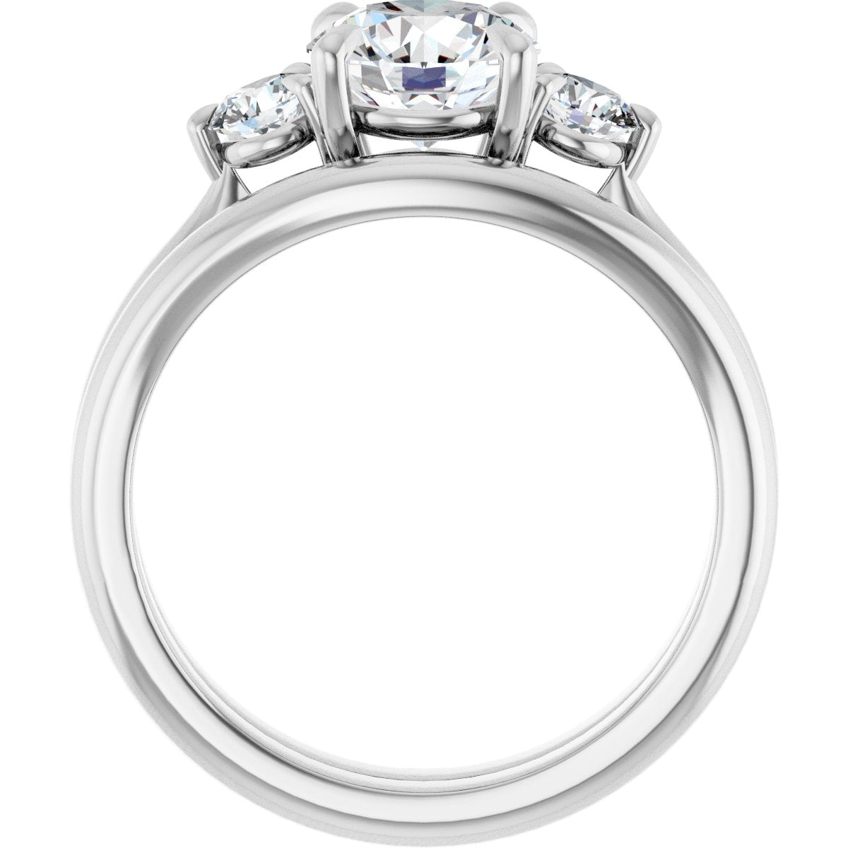 Three-Stone Engagement Ring
