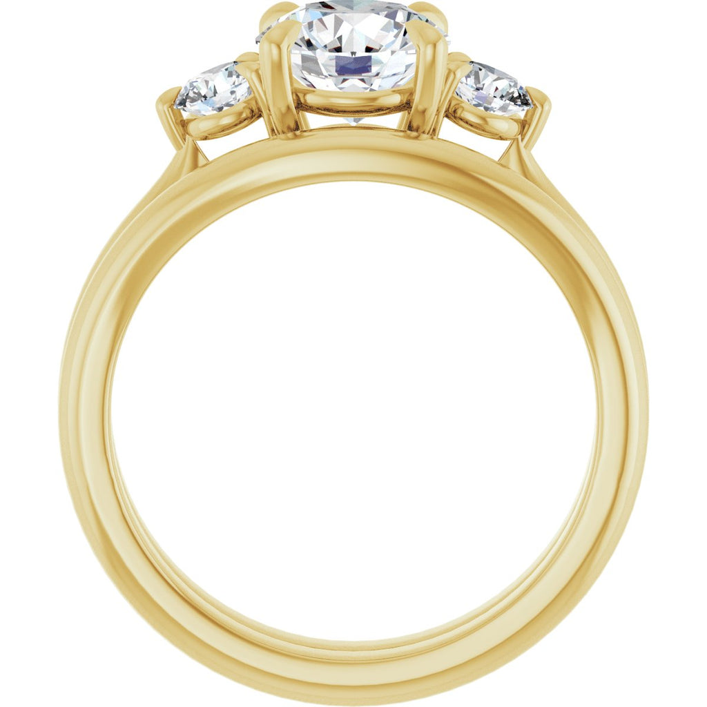 Three-Stone Engagement Ring
