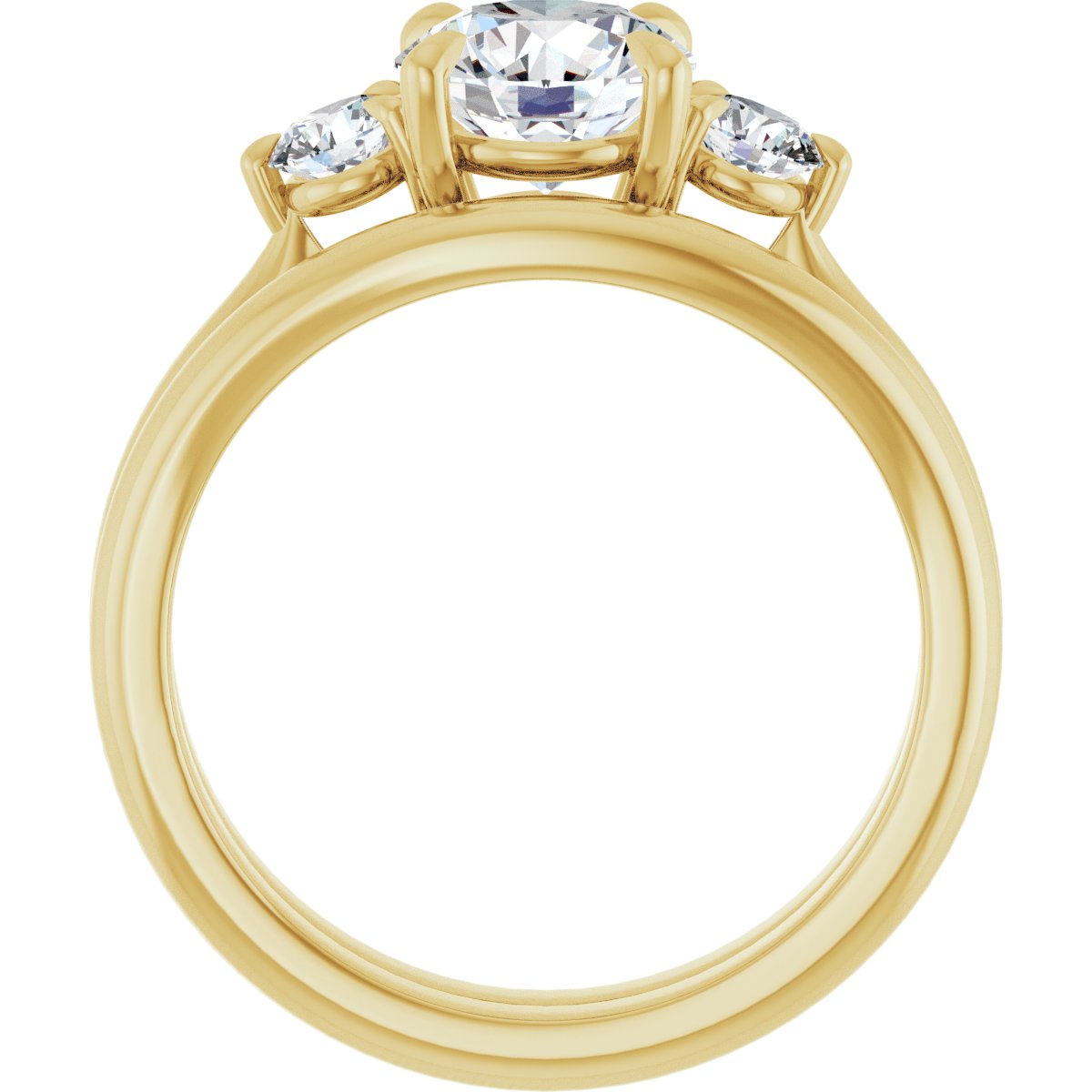 Three-Stone Engagement Ring