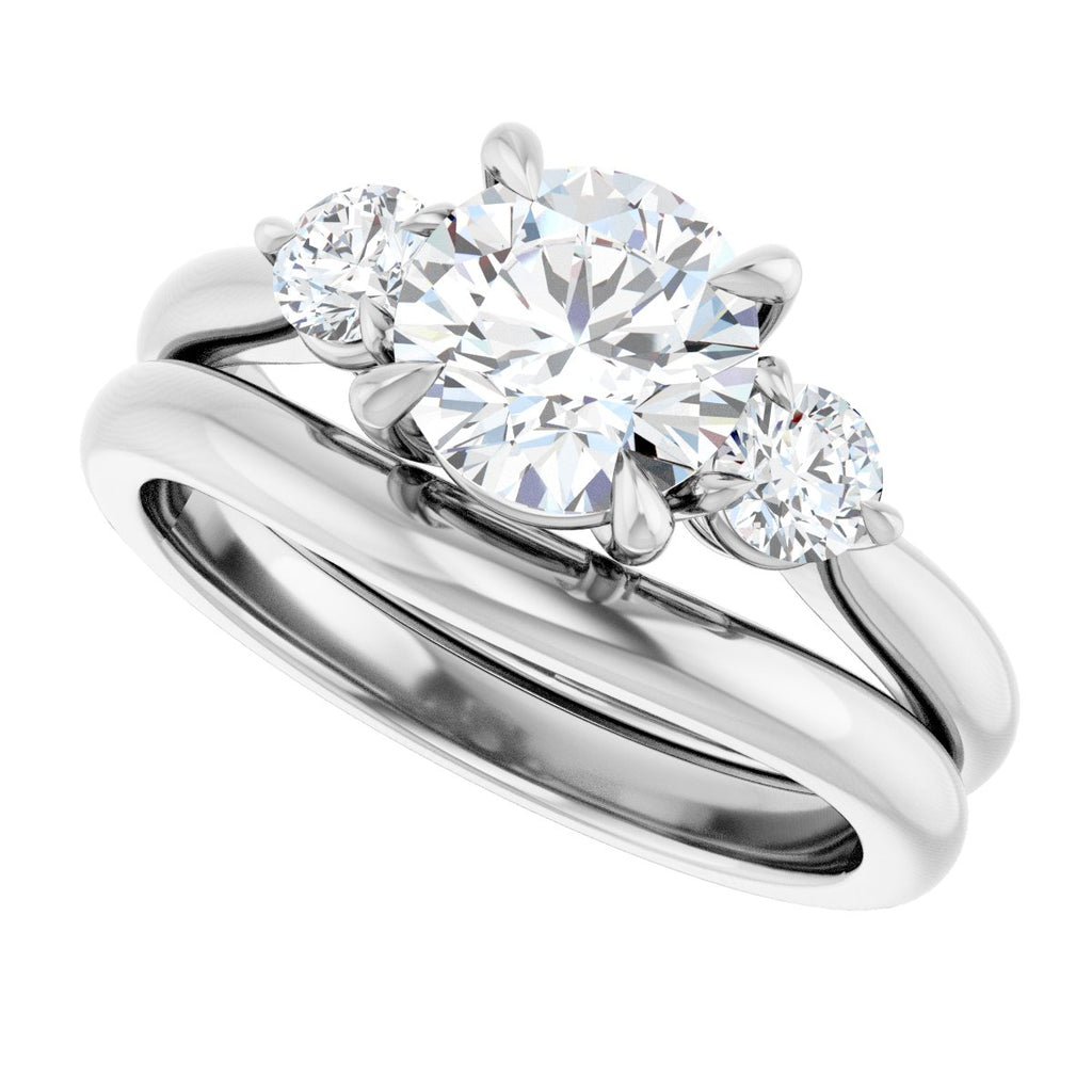 Three-Stone Engagement Ring