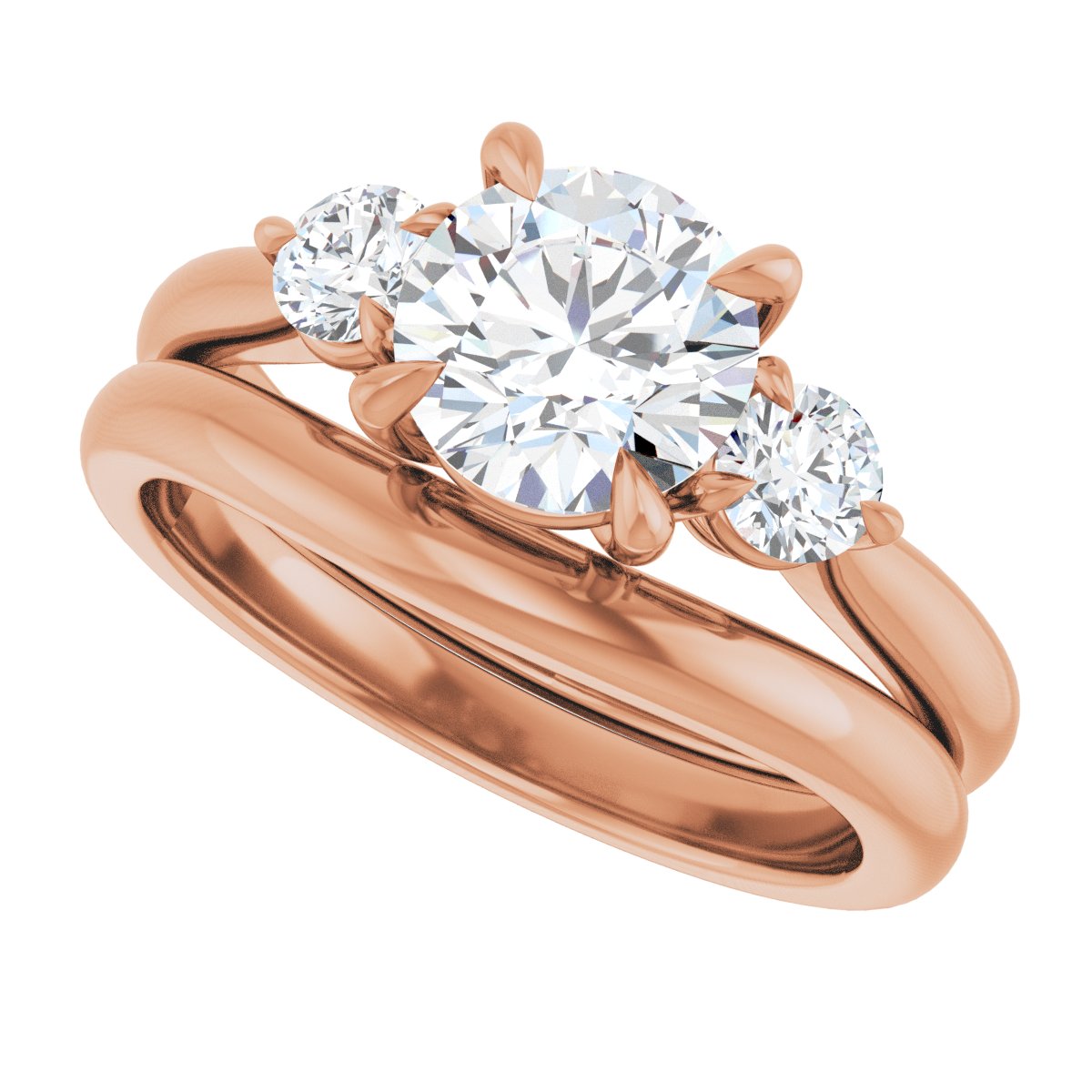 Three-Stone Engagement Ring