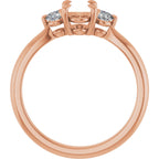 Three-Stone Engagement Ring