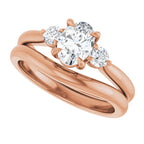 Three-Stone Engagement Ring