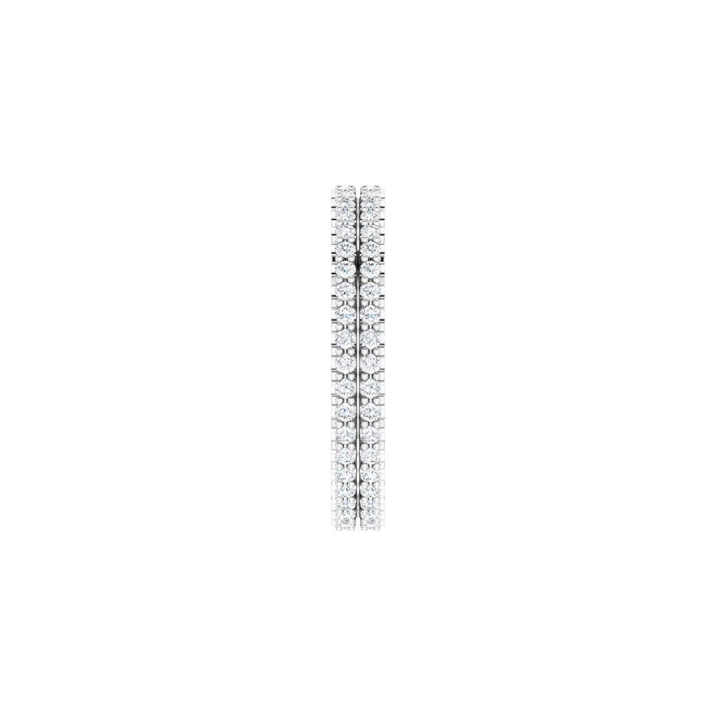 Double Row Eternity Band