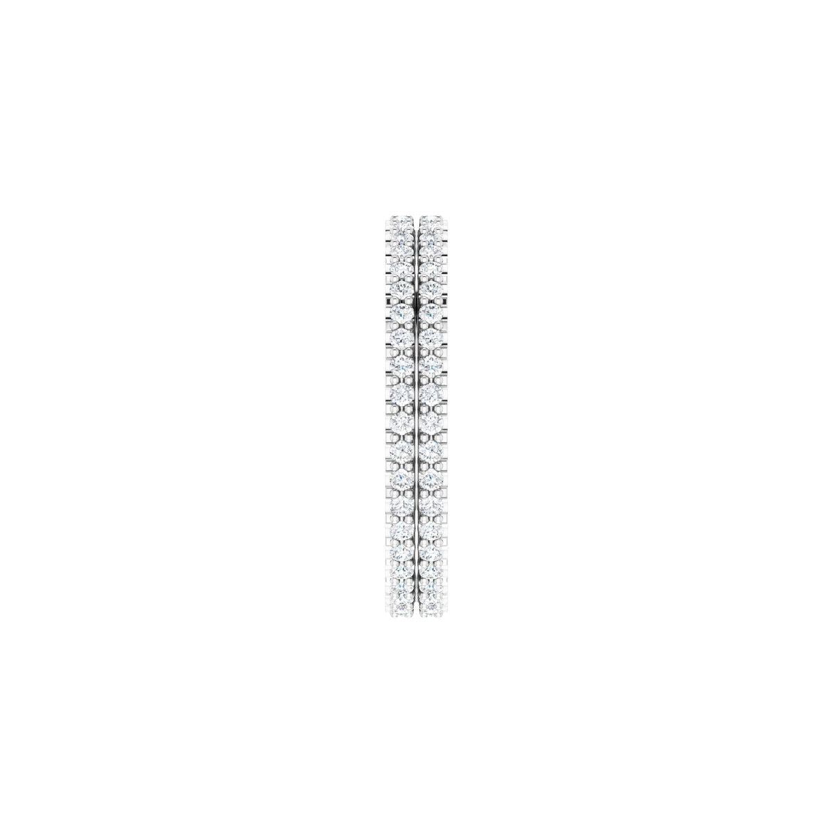 Double Row Eternity Band