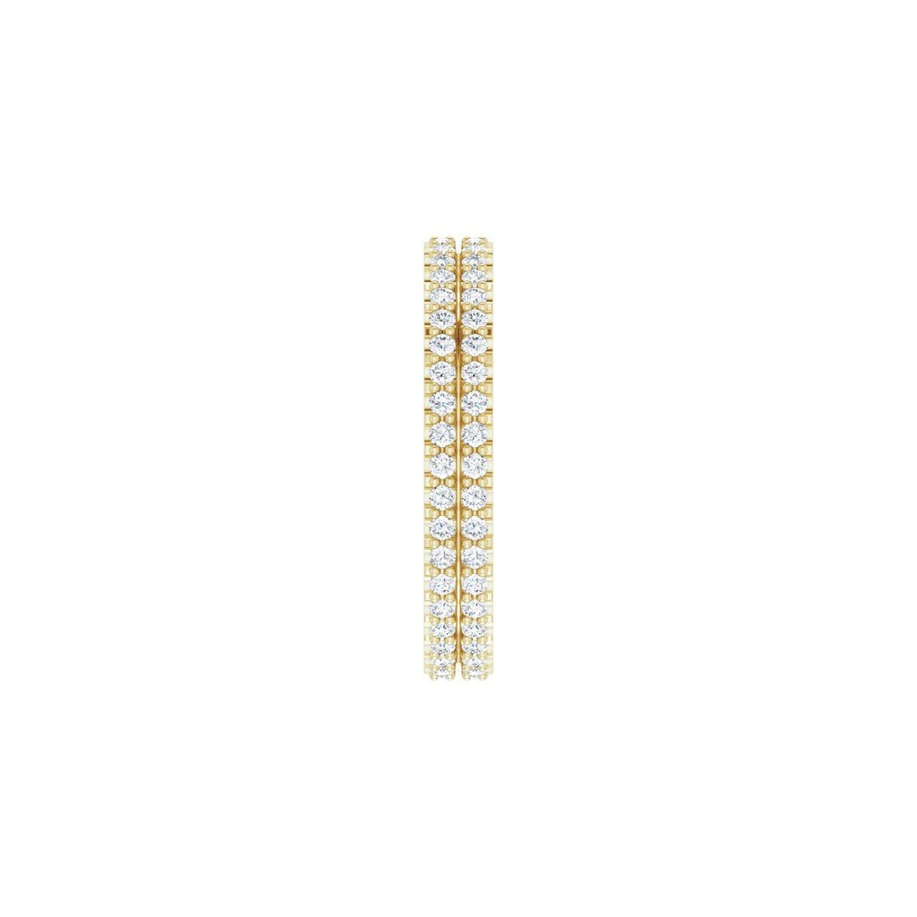 Double Row Eternity Band
