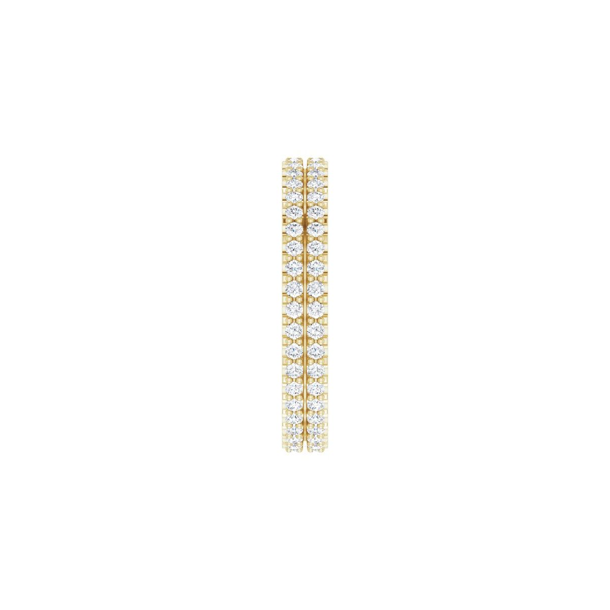 Double Row Eternity Band