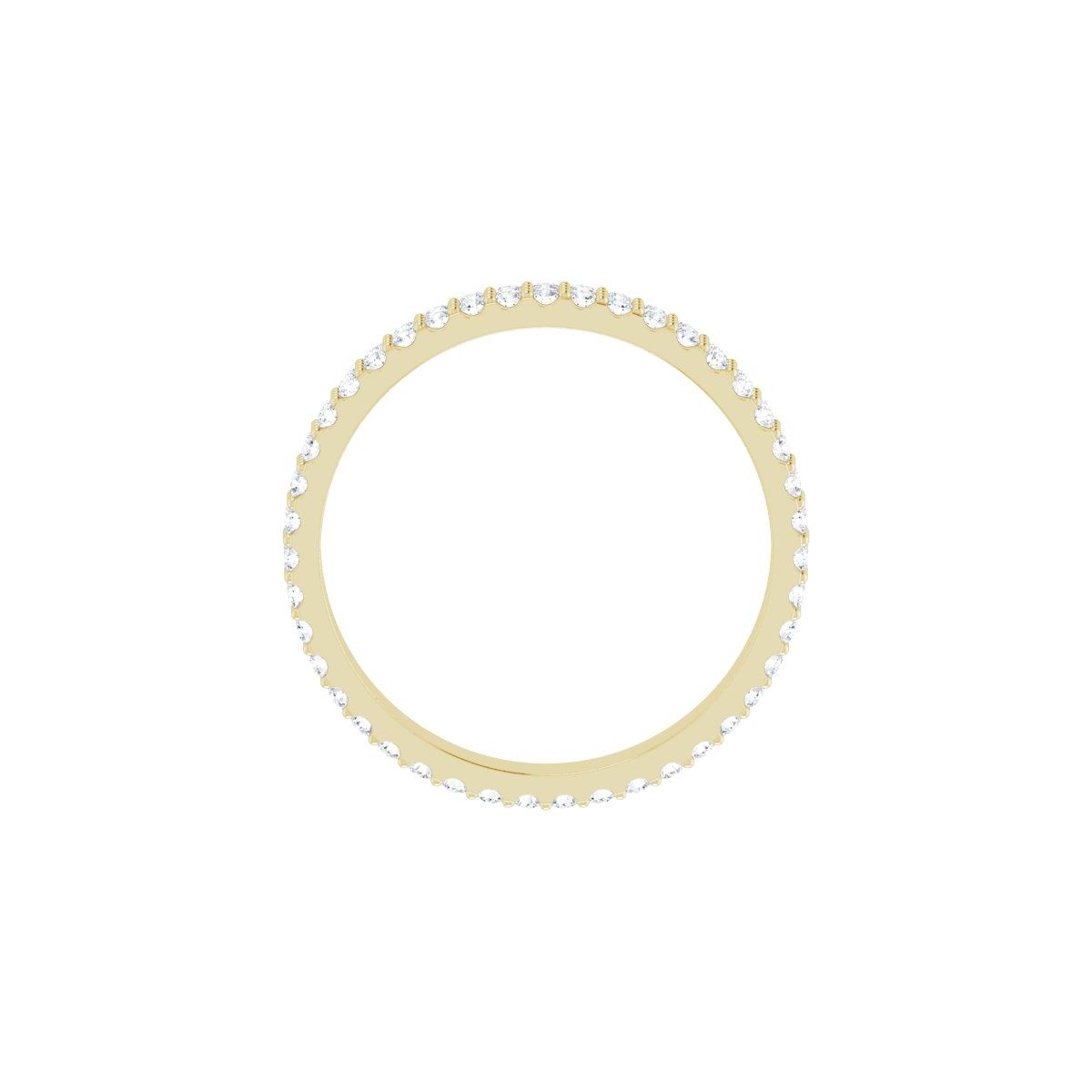 Double Row Eternity Band
