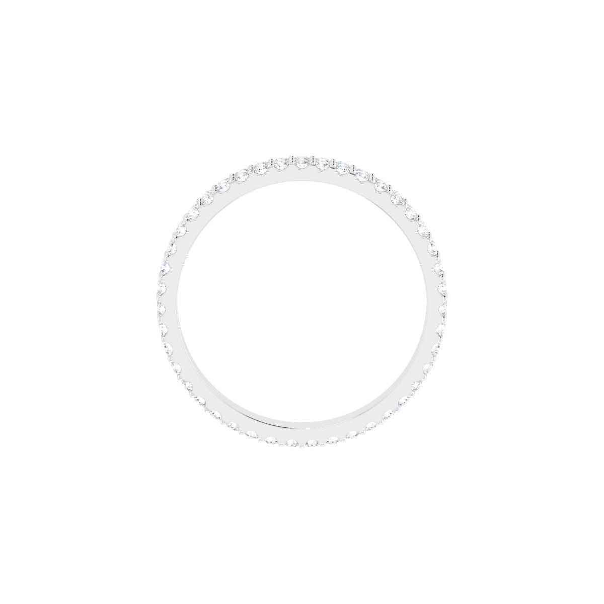 Double Row Eternity Band