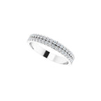 Double Row Eternity Band