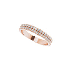 Double Row Eternity Band