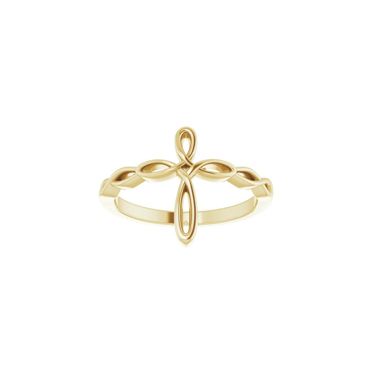 Infinity-Inspired Cross Ring