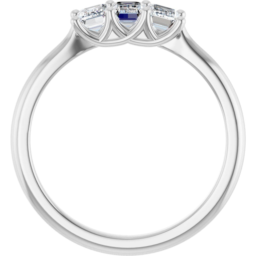 Three-Stone Anniversary Band