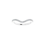 French-Set Double Halo-Style Engagement Ring or Band