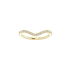 French-Set Double Halo-Style Engagement Ring or Band