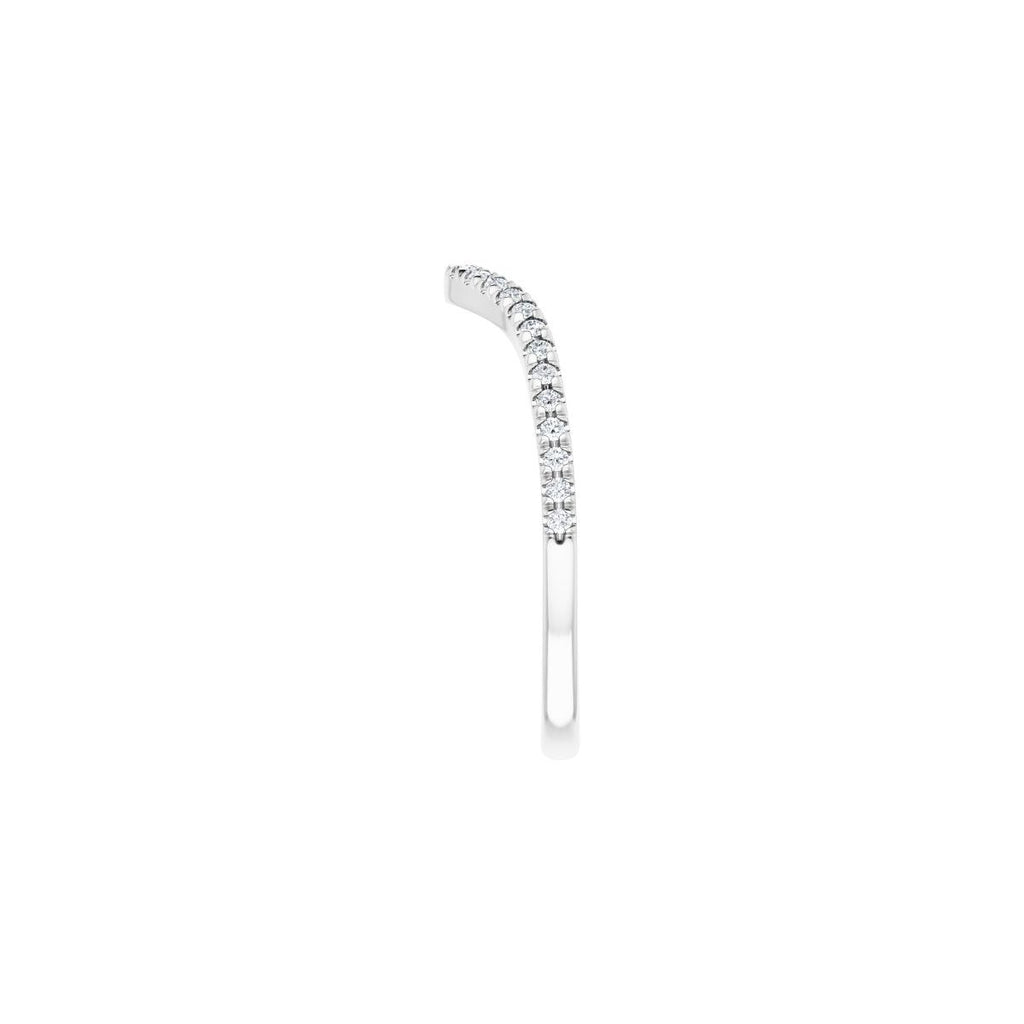 French-Set Double Halo-Style Engagement Ring or Band