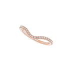 French-Set Double Halo-Style Engagement Ring or Band