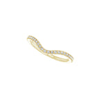 French-Set Double Halo-Style Engagement Ring or Band