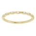Accented Stackable Ring