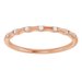 Accented Stackable Ring