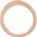 Accented Criss-Cross Ring