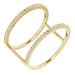 Negative Space Ring