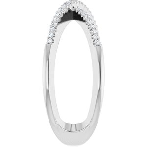 Accented Criss-Cross Ring