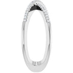 Accented Criss-Cross Ring