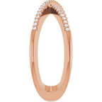 Accented Criss-Cross Ring