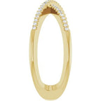 Accented Criss-Cross Ring
