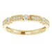 Milgrain Stackable Ring