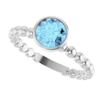 Family Beaded Stackable Ring