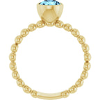 Family Beaded Stackable Ring