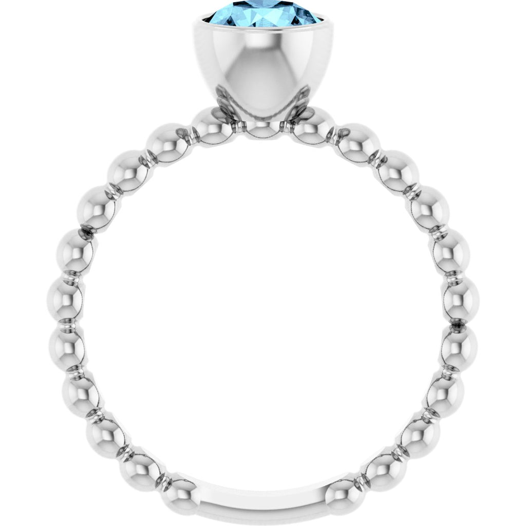 Family Beaded Stackable Ring