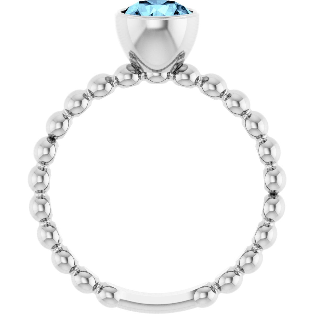 Family Beaded Stackable Ring