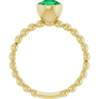 Family Beaded Stackable Ring